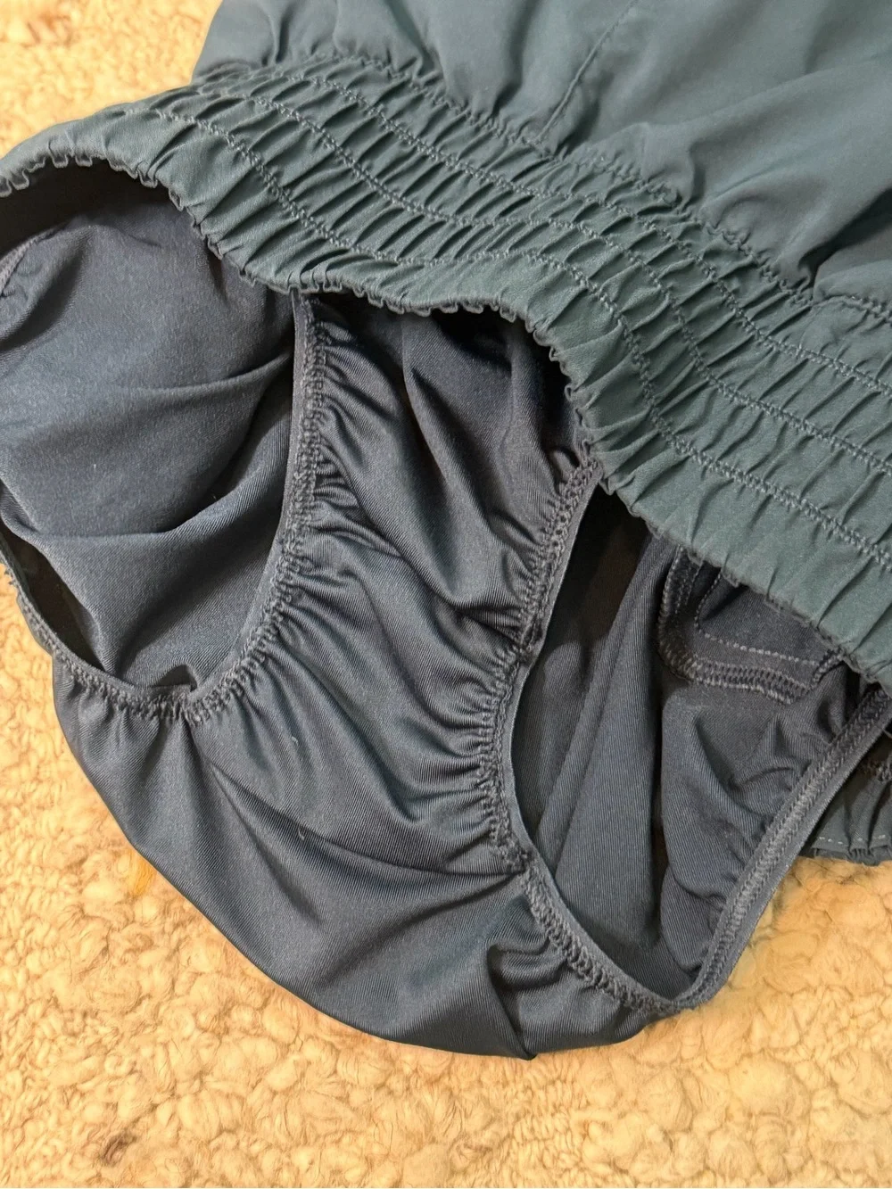Nike Women's Dark Teal Athletic Shorts